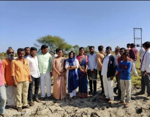 नदी खोलीकरण कामाचा शुभारंभ