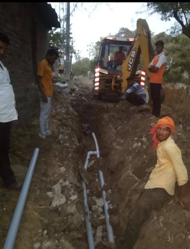 जलजीवन मिशन अंतर्गत पाणीपुरवठा काम