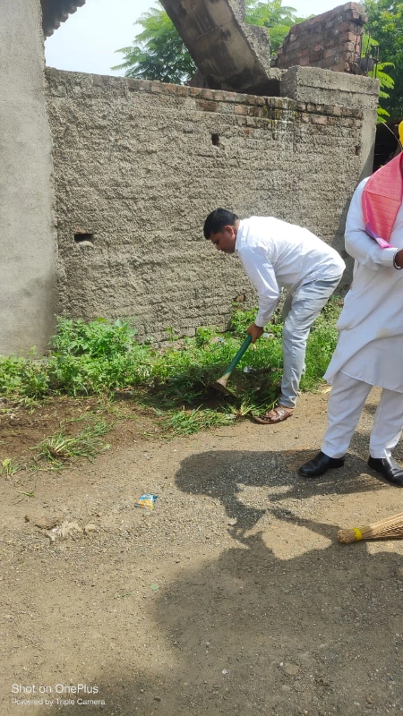 गावांतर्गत स्वच्छता मोहीम