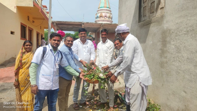 गावांतर्गत स्वच्छता मोहीम