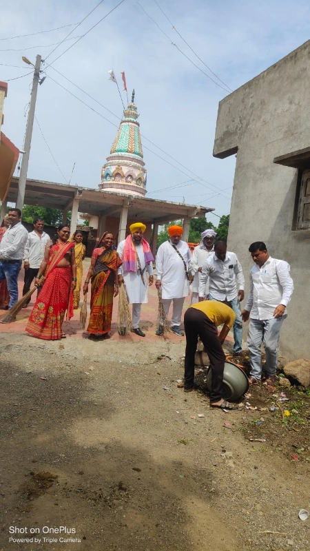 गावांतर्गत स्वच्छता मोहीम