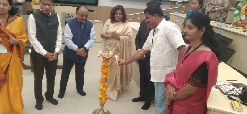 आय.आय.एम. नागपूर येथे कार्यक्रम राष्ट्रीय सरपंच प्रशिक्षण कार्यक्रमांतर्गत सहभाग